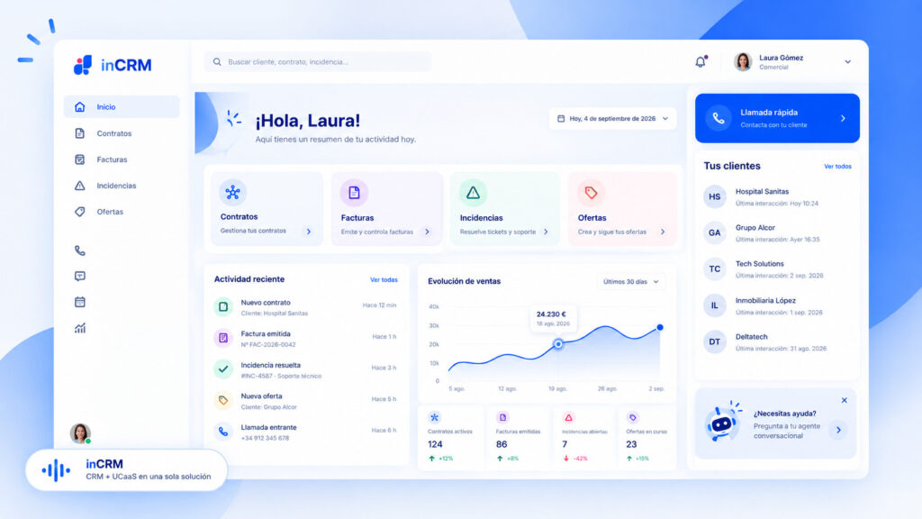Interfaz inCRM -